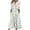 Z-White#womens long summer dresses, variant on Feancey Flowy Vacation Dresses for Women Notch V Neck Short Sleeve T Shirt Dress Boho Floral Print Maxi Dresses Loose Fit Casual Pocket Dress Green M