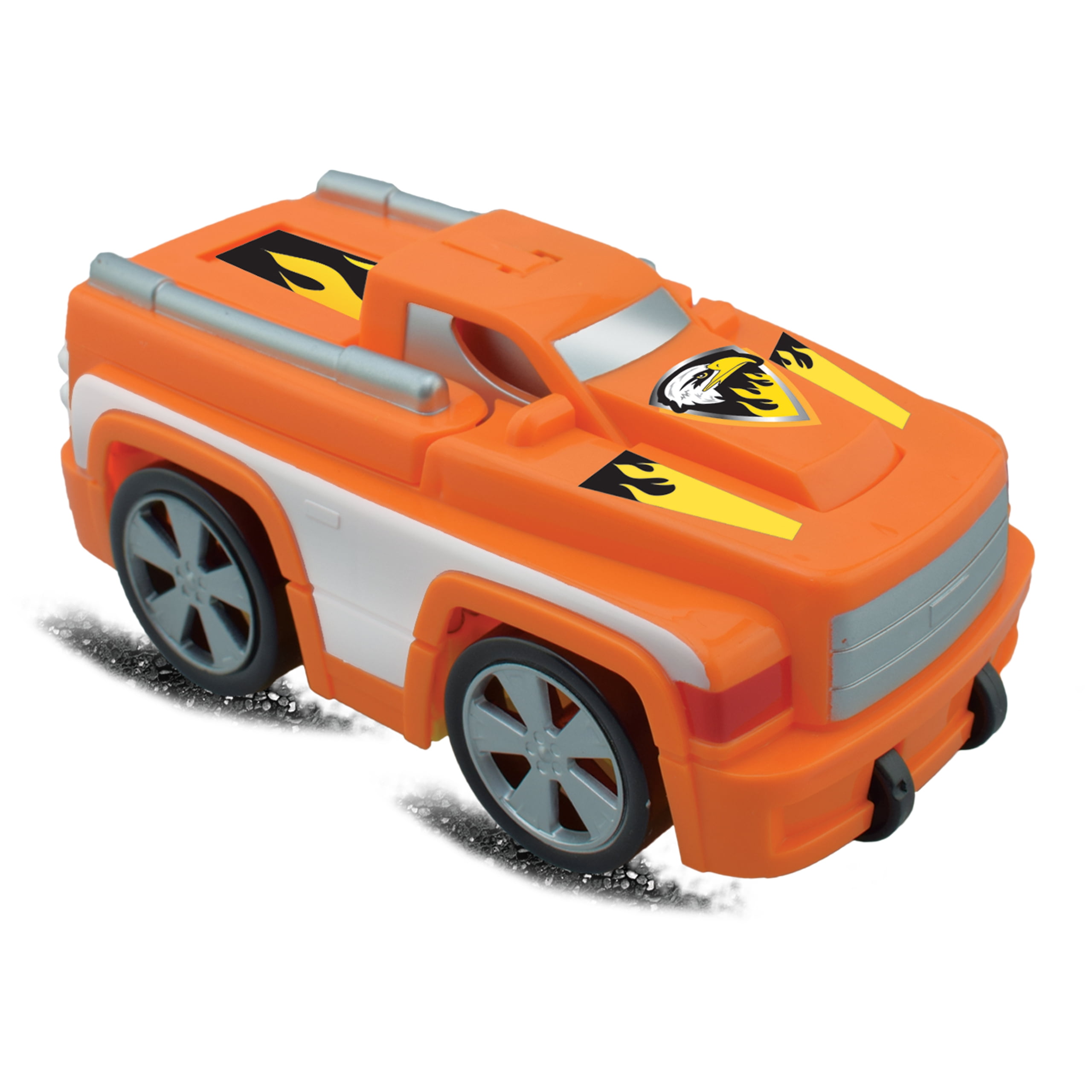 Convertimal Cars - Eagle from Deluxebase. Eagle Transformer Car Toy. 2-in-1 Car Toy to Eagle Toy for Children. Great Gifts for Kids and Kids Party Favors.
