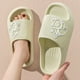 thumbnail image 3 of Zapatillas de baño con plataforma antideslizante para mujer, chanclas de dibujos animados de oso, sandalias de playa para interiores y exteriores, verano, 2023, 3 of 4