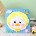 thumbnail image 4 of Embroidery Kit with Non-Woven Fabric Substrate 21 cm x 21 cm Yarn Needle and Patch, 4 of 7