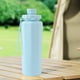 thumbnail image 1 of Hervidor de agua plegable para camping (1 unidad) botella de agua deportiva plegable (22 x 75 x 75 cm) recipiente para bebidas calientes para senderismo y mochilero con cuerda de, 1 of 8