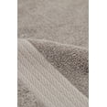 thumbnail image 6 of Ozdilek 6-Piece Bath Towel Set, 2 Bath, 2 Hand, 2 Wash, 100% Cotton Turkish Towels, 2 Bath Towels (30x60"/550 GSM), 2 Hand Towels (16x30"/575 GSM), 2 Washcloths (13x13"/600 GSM) (Light Grey), 6 of 8