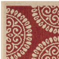 thumbnail image 5 of SAFAVIEH Linden Derbhile Floral Runner Rug, Red/Cream, 2' x 8', 5 of 7