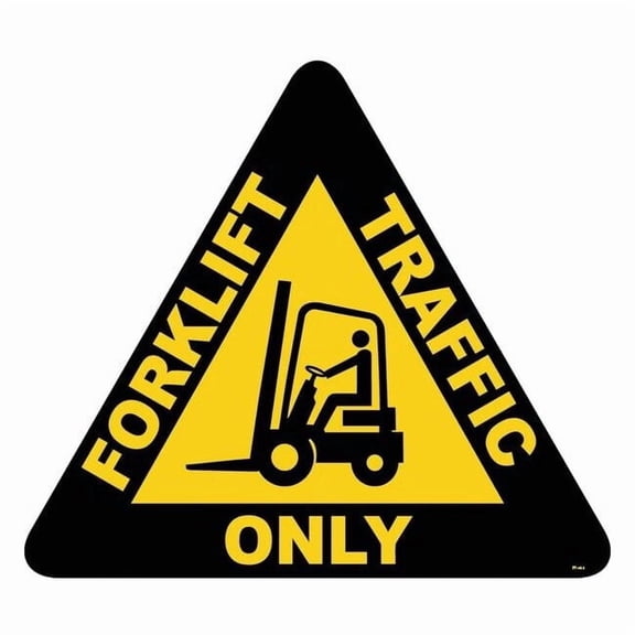 Stranco Anti-Slip Floor Sign,15 inx15 in,Vinyl FS-15T-403