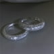 thumbnail image 4 of Anillos Anillo completo Mujer Viento frío Súper brillante Mate Brillante Anillo de comida anillo anillo, 4 of 6
