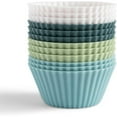 thumbnail image 1 of Reusable Silicone Baking Cups - Pack of 12 | Dishwasher Safe, 1 of 6