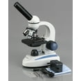 thumbnail image 3 of AmScope 40X-1000X Biology Science Metal Glass Student Microscope with USB Digital Camera, Slide Preparation Kit and Book, 3 of 4