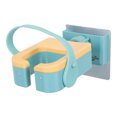 thumbnail image 1 of EeaseCA 1Pc Bathroom Wall Shelf Wall-mounted Hair Dryer Rack Storage Hairdryer Rack, 1 of 7