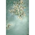 thumbnail image 1 of EREHome Polyester Fabric 5x7ft Children Studio Props Background Green with Flowers Retro for Photos, 1 of 2
