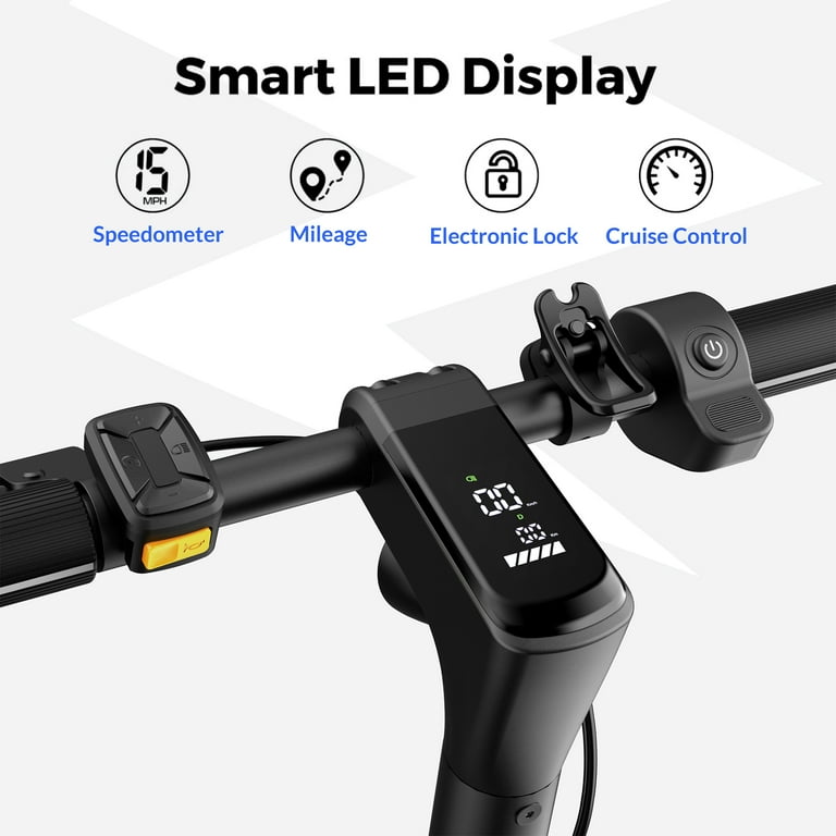ZDZA Electric Scooter for Adults, 19MPH 350W Escooter, Up to ZDZA Electric Scooter for Adults, 19MPH 350W Escooter, Up to