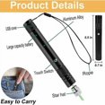 thumbnail image 4 of SNNROO Pointeur laser Vert Haute Puissance Longue distance Stylo Pointeur laser rechargeable Randonnée Chargement USB, 4 of 5