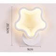 thumbnail image 2 of Lámpara de pared LED BRILLAR Aplique de pared para dormitorio 20,5 x 9 cm 8 W luz blanca, 2 of 5