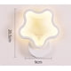 thumbnail image 2 of Lámpara de pared Aplique de pared LED para interiores Decoración del hogar Aplique de pared para dormitorio/mesita de noche/estudio/sala de estar/pasillo de pared, 20,5 x 9 cm, 8 W, luz blanca, 2 of 5