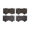 thumbnail image 3 of CarLights360 For Lexus LX570 2008 2009 2010 2011 Disc Brake Pads | Semi Metallic Friction | Mechanical Pad Wear Sensor Type | 17.8 Millimeters/0.70 Inches Inner Overall Thickness, 3 of 5