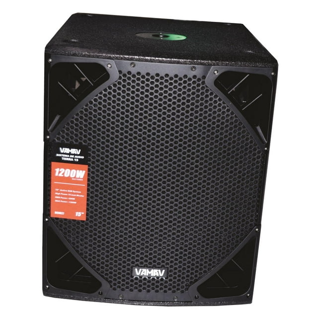 SUBWOOFER AMPLIFICADO PROFESIONAL VAMAV TERRA15 MEGALUZ CHTERRA 15