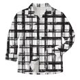 thumbnail image 1 of Camisas Hawaianas Para Hombre Moda para hombre Casual Impresión digital 3D Primavera y otoño Moda De Rong Solapa Camisa de manga larga Cárdigan (Dark Gray, M), 1 of 4