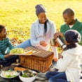 thumbnail image 6 of Wolf Canvas Picnic Blanket Outdoor Waterproof Mat with Carry Handle - Large Size for Family and Friends - Durable and Easy to Clean, 6 of 6