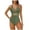 Army Green, variant on BeAi Swim Suits for Women 2025 Tankini Ladies Bathing Suits One Piece Swimwear for Women Tummy Control 2 Piece Sexy Monokinis Ruffled V Neck Lace Up Previous Orders