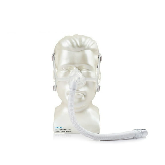 Aorsher Fabric Nasal Mask, Universal Nasal Mask with 3 Nose Pads, S, M, L, Nasal Pillow