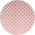 thumbnail image 1 of Ahgly Company Indoor Round Patterned Pink Bubble Gum Pink Area Rugs, 7' Round, 1 of 6
