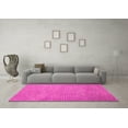 thumbnail image 3 of Ahgly Company Indoor Rectangle Abstract Pink Contemporary Area Rugs, 2' x 3', 3 of 4