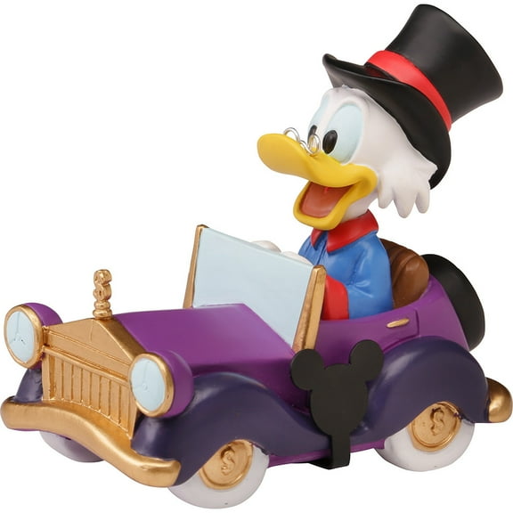 Precious Moments Disney Showcase Disney Collectible Parade Scrooge McDuck Figurine, 1 Each
