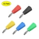 thumbnail image 1 of Uxcell 4mm Banana Speaker Wire Cable Plugs 5 Colores Conector Jack 20A Paquete de 10, 1 of 5