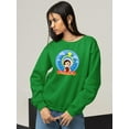 thumbnail image 2 of Happy Assumption Of Mary. Sweatshirt Women -Image by Shutterstock, Female 4X-Large, 2 of 4