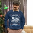 thumbnail image 5 of Christmas Sweatshirt, All I Want For Christmas Is My Airman Home Military Sweatshirt, Patriotic US Air Force Ugly Holiday Jumper, Emotional Soldier Support Gift for Families & Veterans, 5 of 5