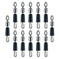 thumbnail image 4 of 12 Uds. Giratorios de pesca, giratorios de barril, pequeños y duraderos, conectores de ganchos de pesca, rodamientos de bolas, giratorios, accesorios 11 cm, 4 of 7