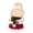 E, variant on YIFAEUX Mini Plush Doll Clothes Sweater Hat Dress Soft Doll Outfits Easy Wear Christmas Halloween Clothing for 17cm Dolls