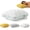 White, variant on Pineapple Cloud-Like Pillow, Pineapple Pillow, Plush & Bounce, Three Height are Available for Back, Side and Various Sleepers (Yellow,High)
