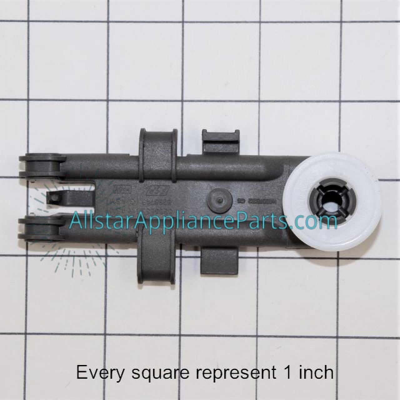 Genuine Whirlpool WPW10078214 Dishrack Roller