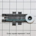 thumbnail image 2 of Genuine Whirlpool WPW10078214 Dishrack Roller, 2 of 6