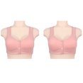 thumbnail image 2 of Wancir 2PC Plus Size Sports Bra Set - Breathable Wire-Free Lift for Yoga/Gym, 2 of 8