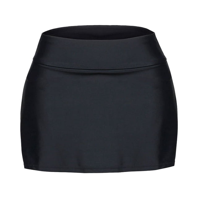 Traje de baño Eigraketly Cintura baja Delgada Secado rápido Negro L