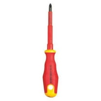 Jonard Tools Insulatd Screwdriver,Phillips,#2x4",Rnd INS-2100