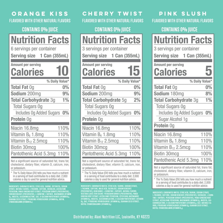 Alani Nu Sugar Free Energy Drink Variety Pack, 12 fl oz, 12 Pack photo 2