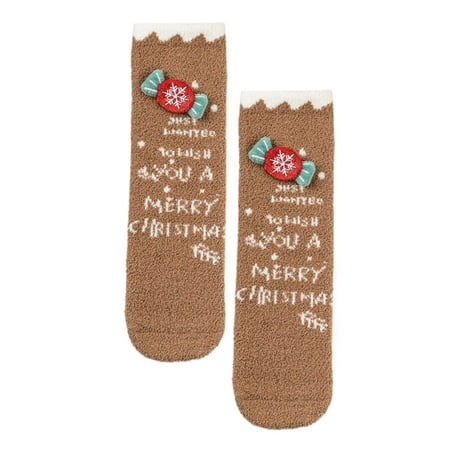 

Boy Girl Knee High Cartoon Socks Toddler Kids Unisex Warm Thick Cotton Socks Santa Christmas Socks Long Stockings Toddler Boy Girl Socks