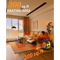 thumbnail image 2 of Calentador eléctrico Buyplus Outdoor con protección contra sobrecalentamiento, 2 of 7