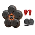thumbnail image 3 of Máquina de boxeo con música, entrenador de boxeo, ejercicio, montaje en pared con guantes, música electrónica, objetivo de pared para gimnasio en casa kusrkot Entrenador de boxeo, 3 of 8
