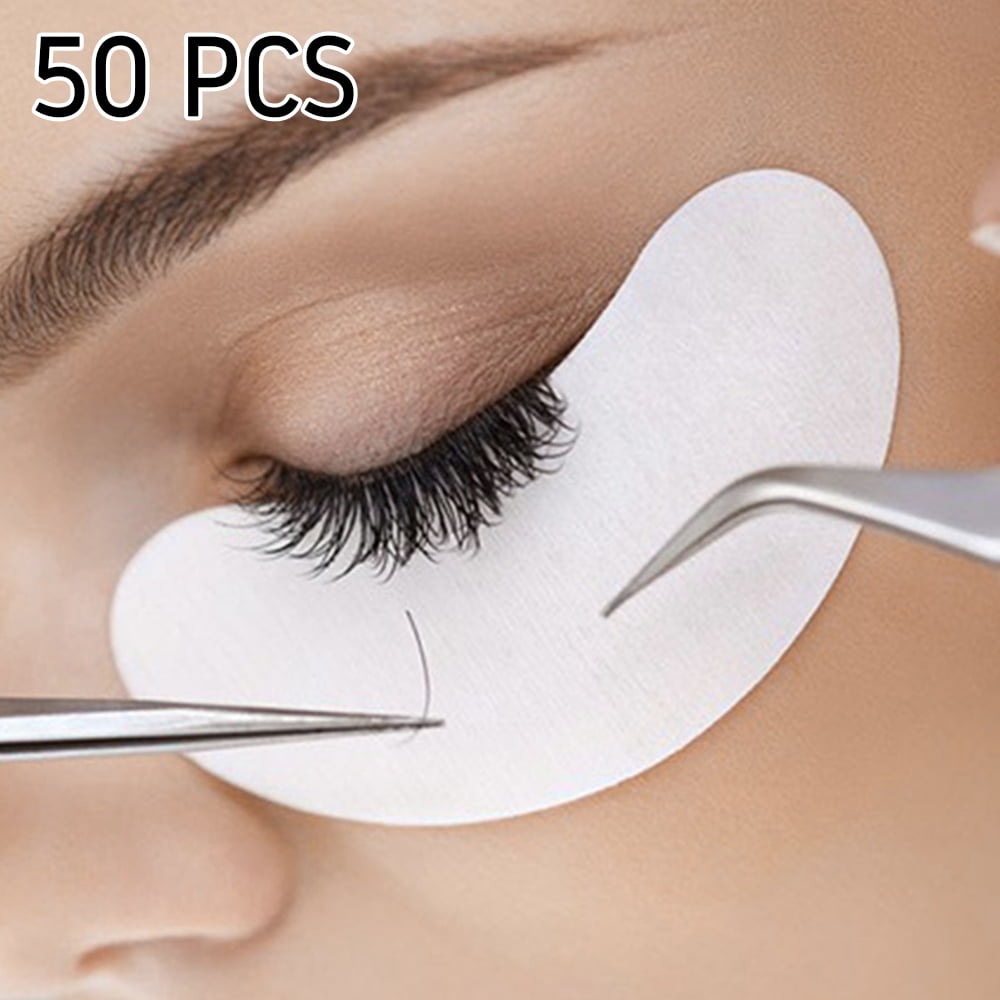 HOTBEST 50 Pairs Eyelash Extension Under Gel Patches Professional Lint Free  Under Eye Pads Hydrogel Eye Mask for Beauty Salon False Lash Extensions  Grafting - Walmart.com