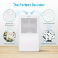 thumbnail image 3 of SereneLife 322 Square Feet Portable Electric Home Mini Dehumidifier, 3 of 7