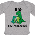 thumbnail image 4 of Inktastic Big Brothersaurus Boys Long Sleeve Baby Bodysuit, 4 of 5