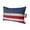 Dark Blue Bright Red, variant on 1 Pack Outdoor Waterproof Throw Pillows for Head,Farmhouse Vintage Dark Gray Forest Bird Cushion Cases with Insert&Straps Neck Pillows for Patio Chaise Lounge Recliner Chair,Watercolor Art