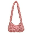 thumbnail image 2 of Women Padded Soft Purse Large Capacity Underarm Bag Cotton Candy Padding Handbag, 2 of 9