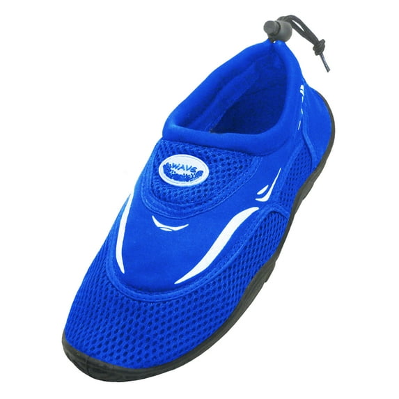 SNJ Men's Wave Water Aqua Socks Shoes