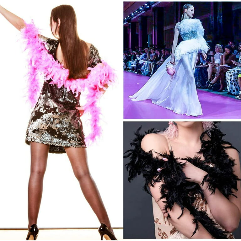 A Glamorous Accessory For Every Occasion: Feather Boas