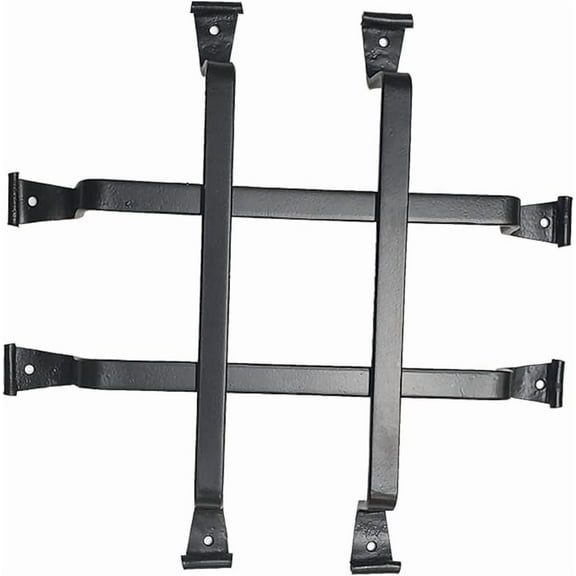 Prima Decorative Hardware Gate Speakeasy Grille Iron Single Square Design 107