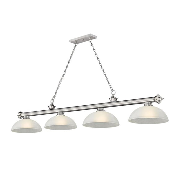 4 Light Billiard in Traditional and Classical Style-18.75 inches Tall and 14 inches Wide Bailey Street Home 372-Bel-4596730